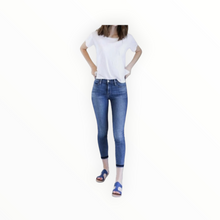 Frame Le High Skinny With Shadow Hem - Langstone