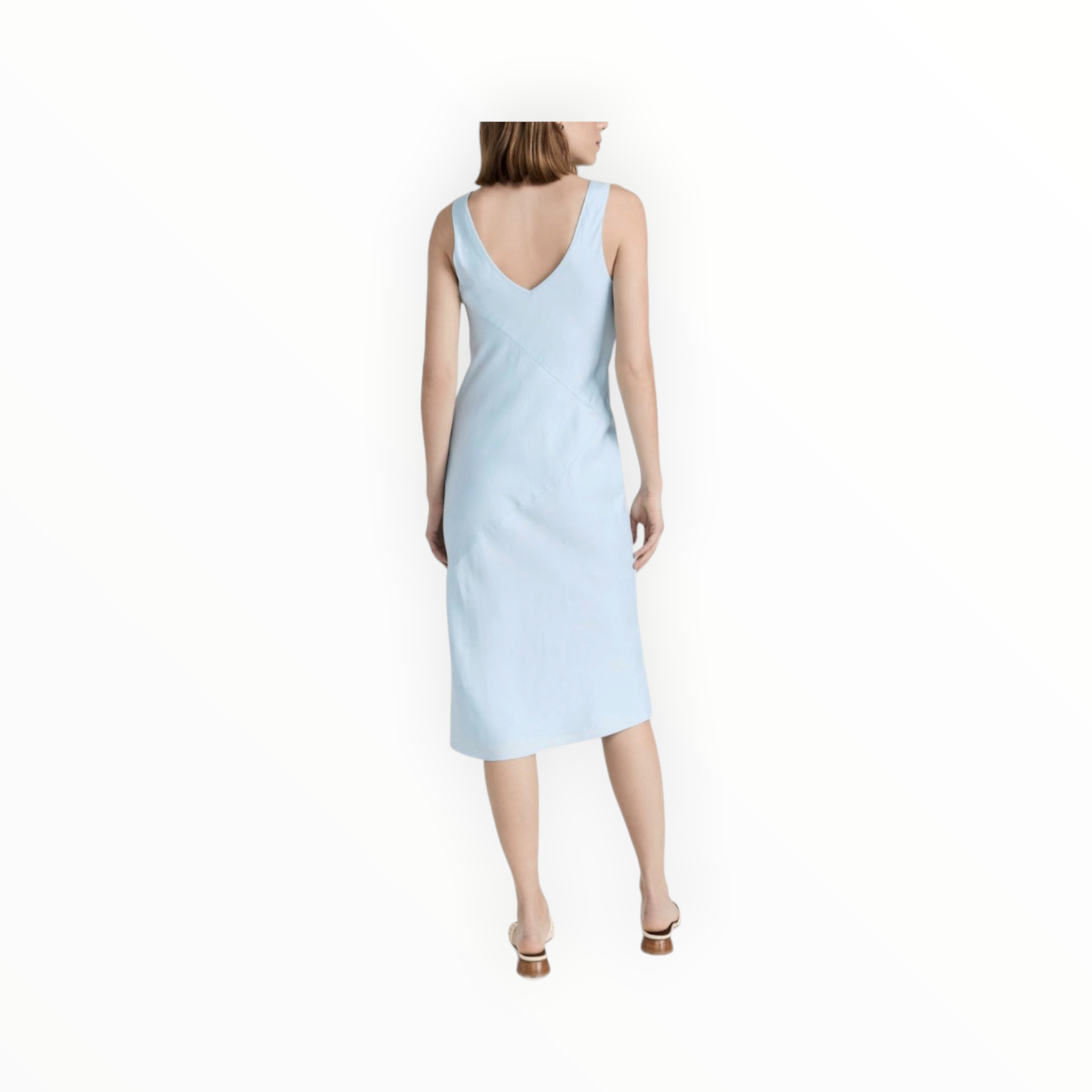Amanda Uprichard Clarisse Dress - Powder Blue