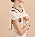 La Ligne Mallory Dress - Cream/Black