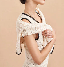 La Ligne Mallory Dress - Cream/Black