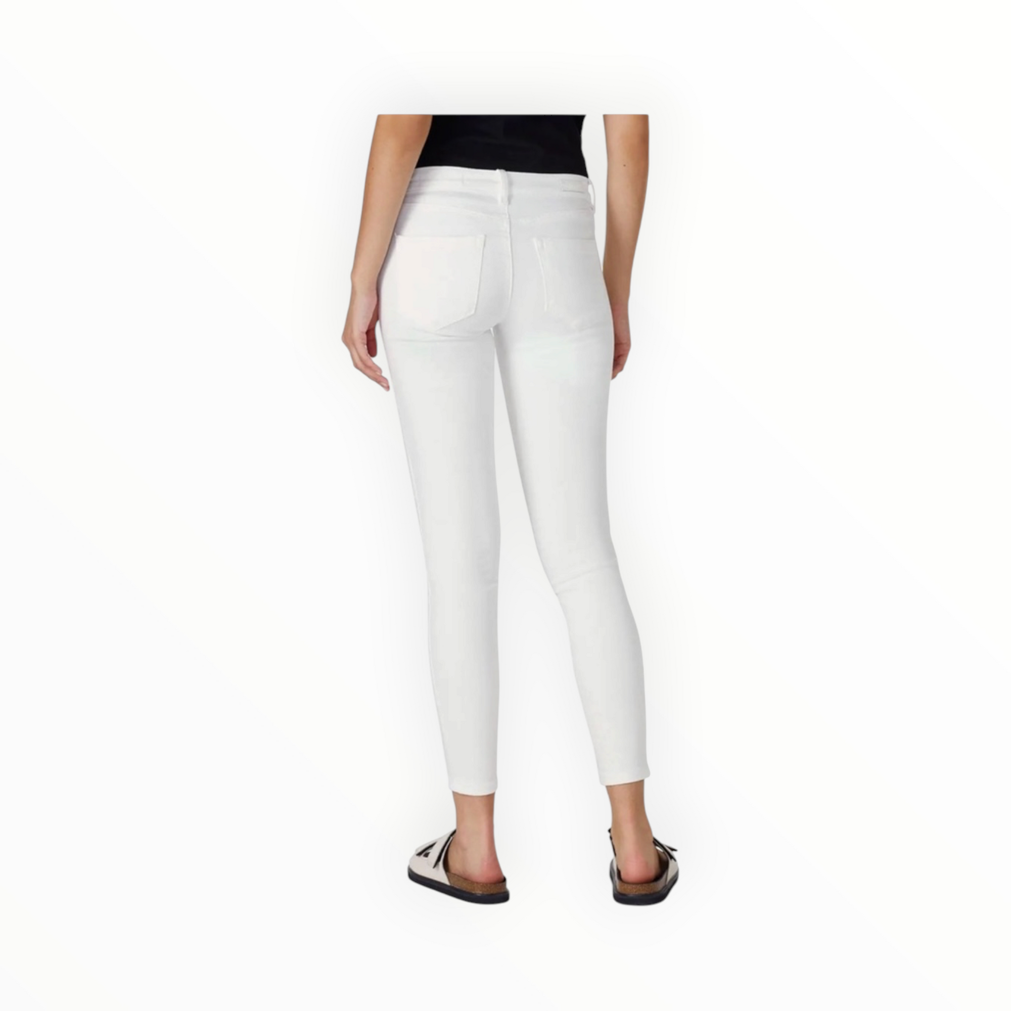 Blank NYC Great White Low Rise Skinny - White