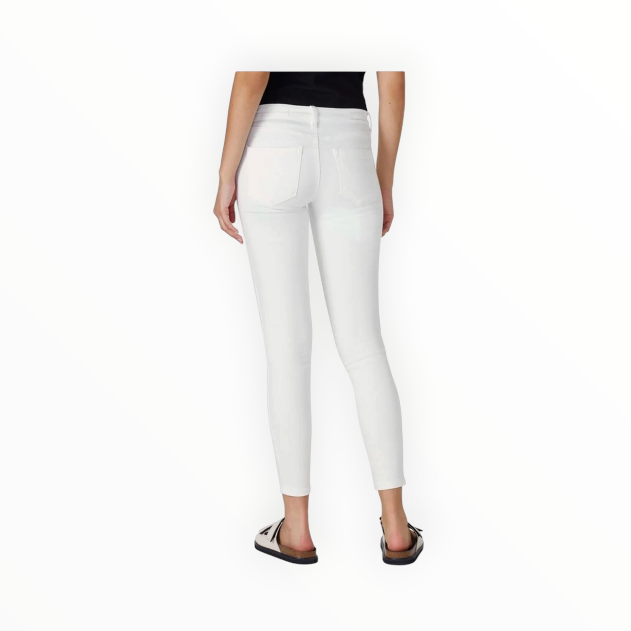 Blank NYC Great White Low Rise Skinny - White