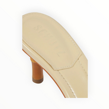 Schutz Leena Bamboo Leather Sandal - Eggshell