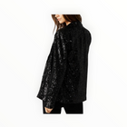 Steve Payton Sequin Blazer - Black