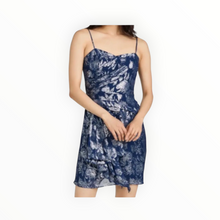 Shoshanna Midnight Camille Dress - Navy/Silver