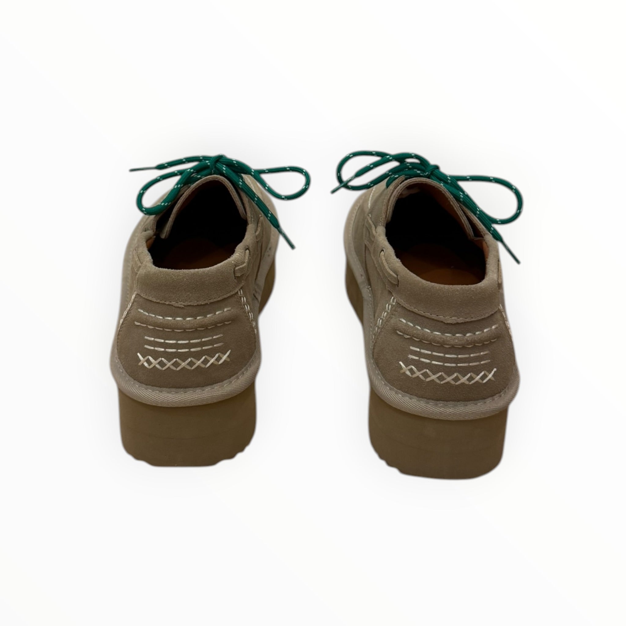 DE SIENA Beaver Lace-Up Shoes - Suede Taupe
