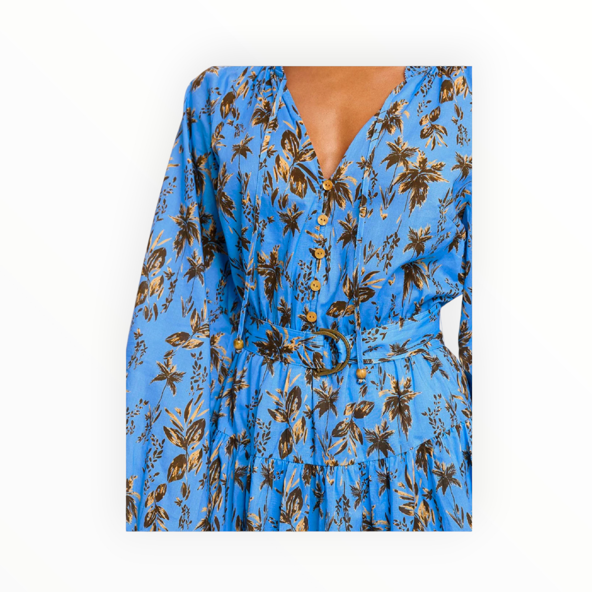 Kivari Paola Dress - Electric Blue