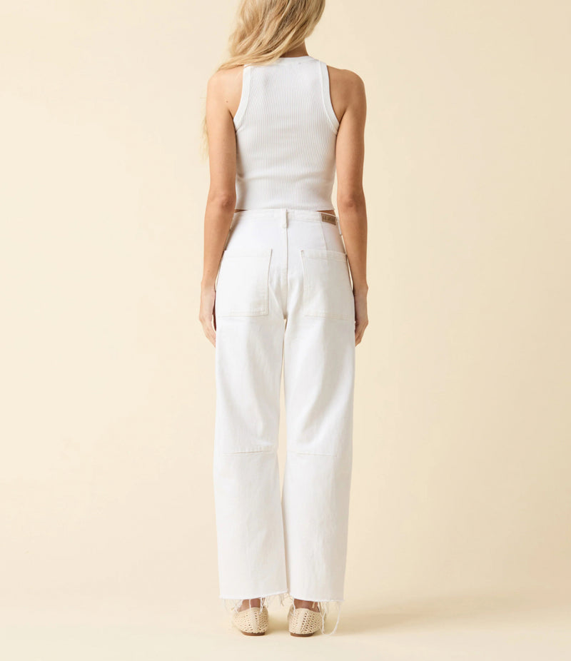 LE JEAN Utility Soft Barrel - White