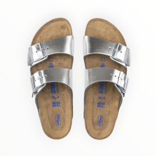 Birkenstock Arizona - Narrow Fit - Metallic Silver
