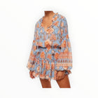 MISA Elisabetta Dress - Caged Floral
