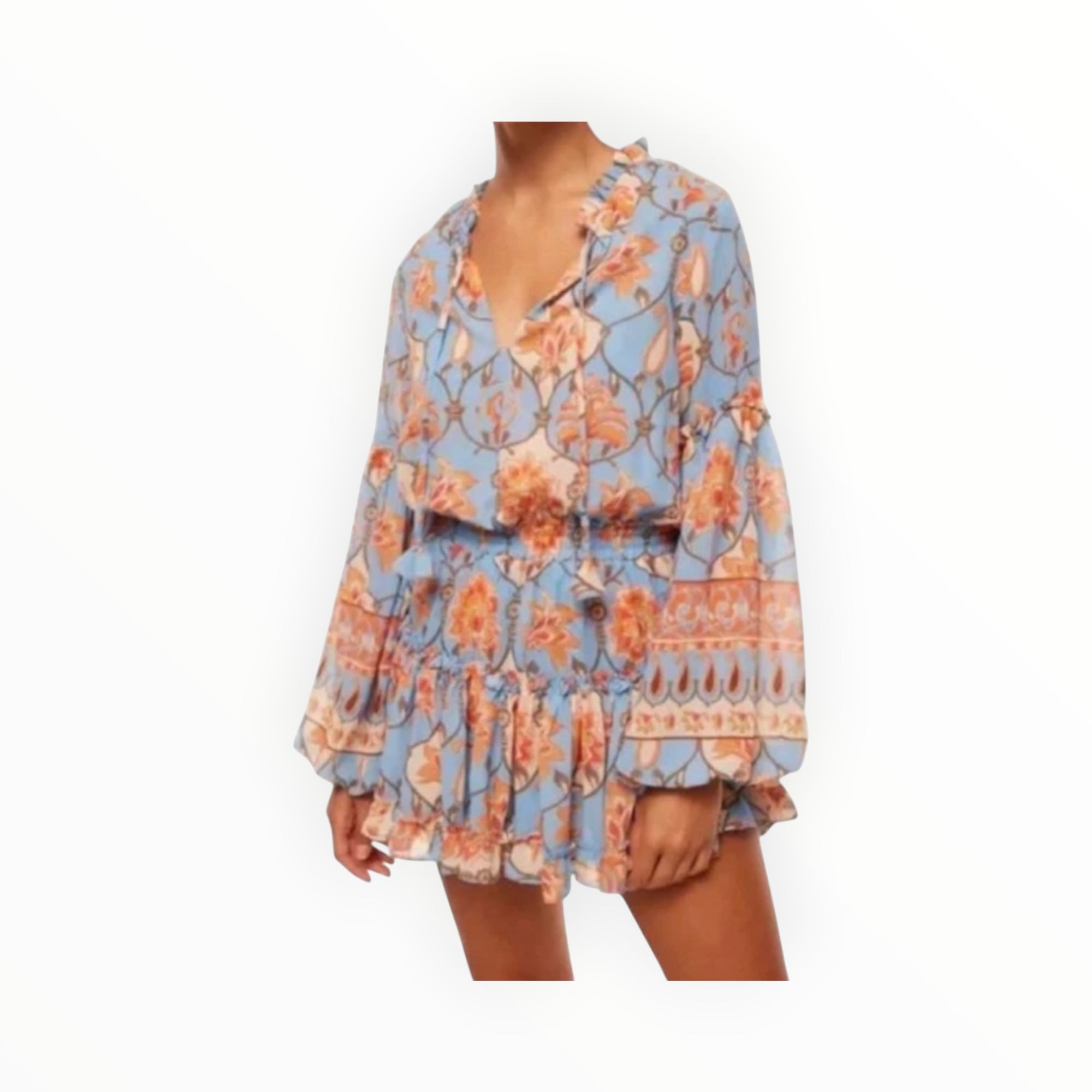 MISA Elisabetta Dress - Caged Floral