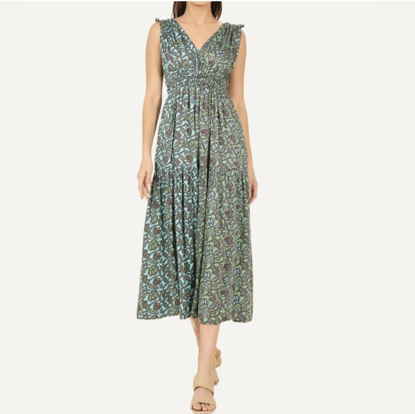 Omika Rosalita Midi Dress - Marlow Marine