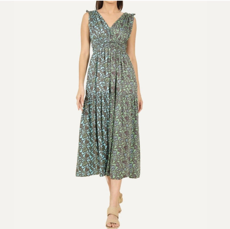 Omika Rosalita Midi Dress - Marlow Marine
