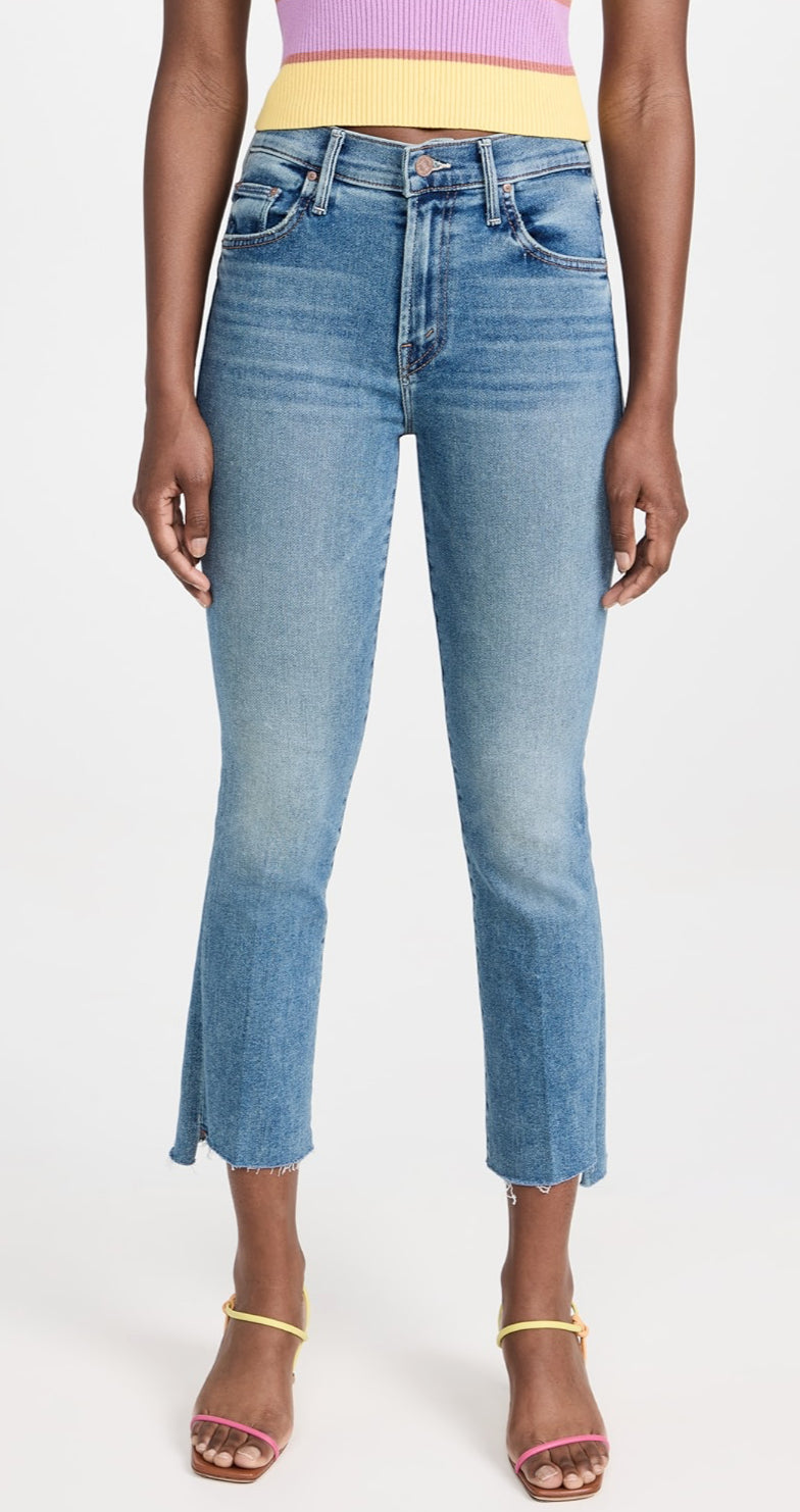 MOTHER The Insider Crop Step Fray - Juicin'