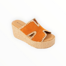 Chocolate Blu Jaxx - Orange Suede