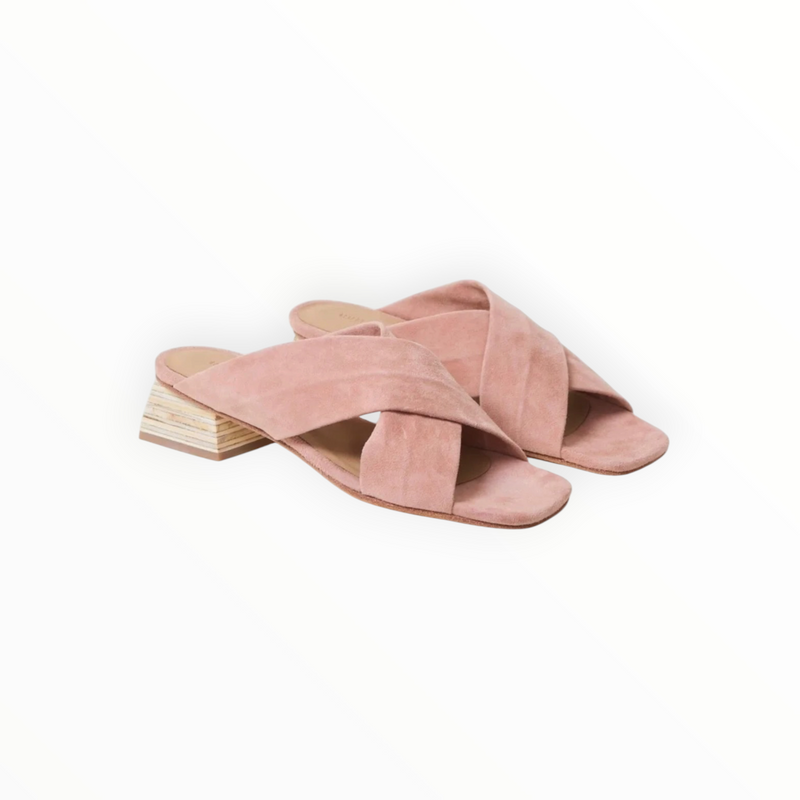 Huma Blanco Sasha Sandal - Rose Suede