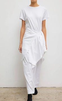 LESET Margo Maxi Dress - White