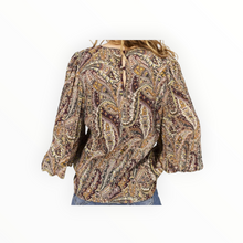 Summum Paisley Print Top - Multi