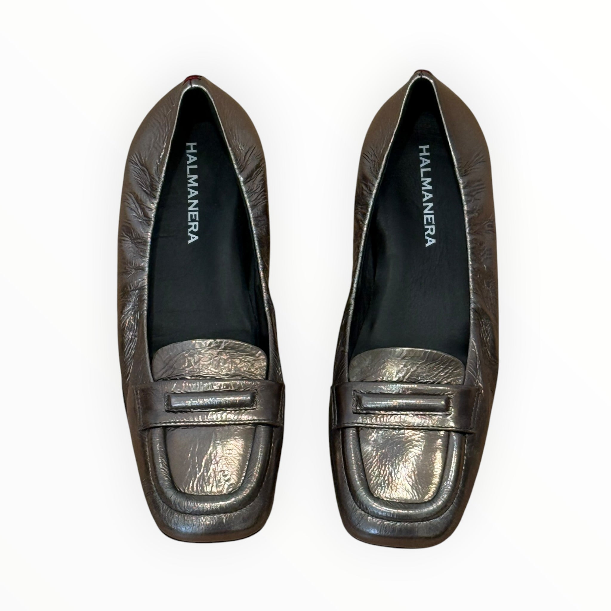 Halmanera Peg 11 Leather Flat - Bronze Metal