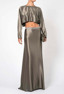 NONchalant Gemma Maxi Skirt - Moss