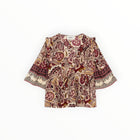 ba&sh Zarry Print Top - Ecru