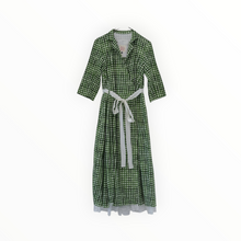 H+ Hannoh Wessel Delmira Dress - Green Check