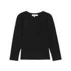 Nation Ltd Amelie Envelepe Neck Top - Jet Black