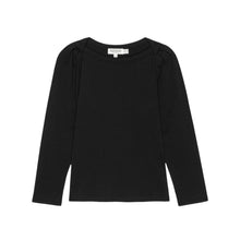 Nation Ltd Amelie Envelepe Neck Top - Jet Black