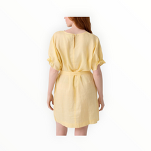 Velvet by Graham & Spencer Vivian Linen Dress - Lemon Drop