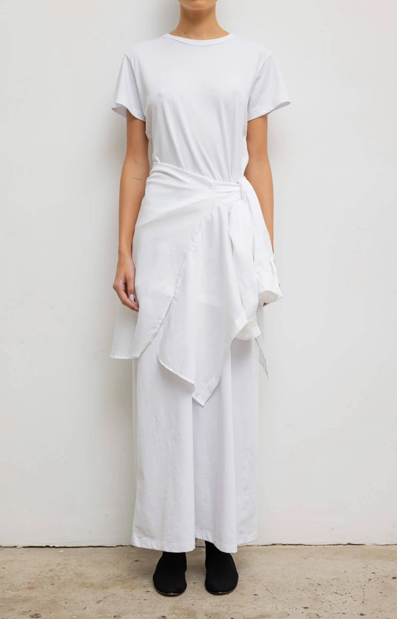 LESET Margo Maxi Dress - White