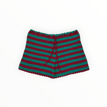 Alix Pinho Tulum Shorts - Red/Green