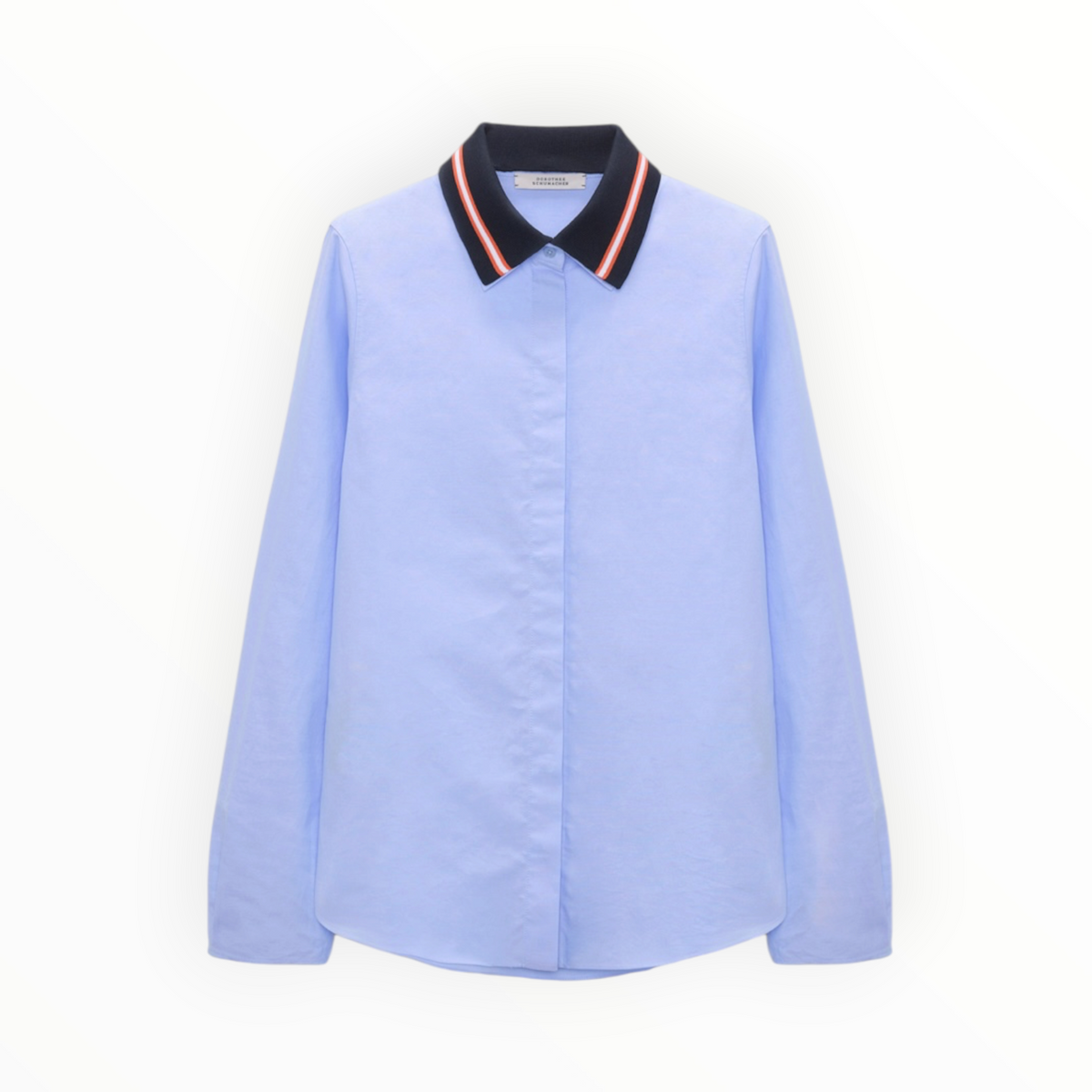 Dorothee Schumacher Powerful Ease Blouse - Oxford Blue