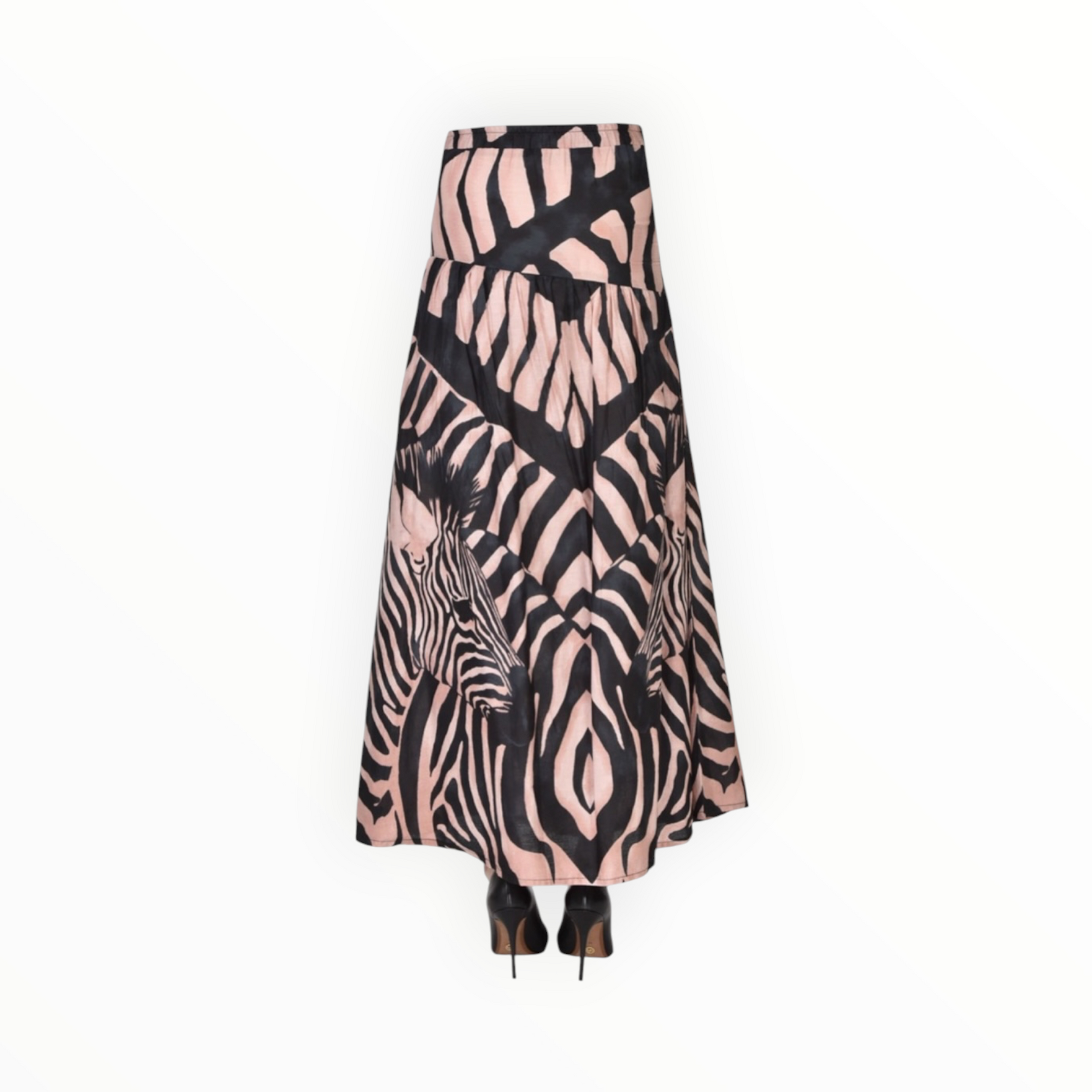 Connor & Blake Pamela Skirt - Crazy Zebra Pink