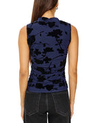 Rails Lauris Top - Navy Tossed Roses