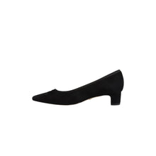 Sam Edelman Rinda Pointed Toe Ballet Heel - Black Suede