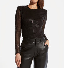 AS by DF Honor Shoulder Top - Black