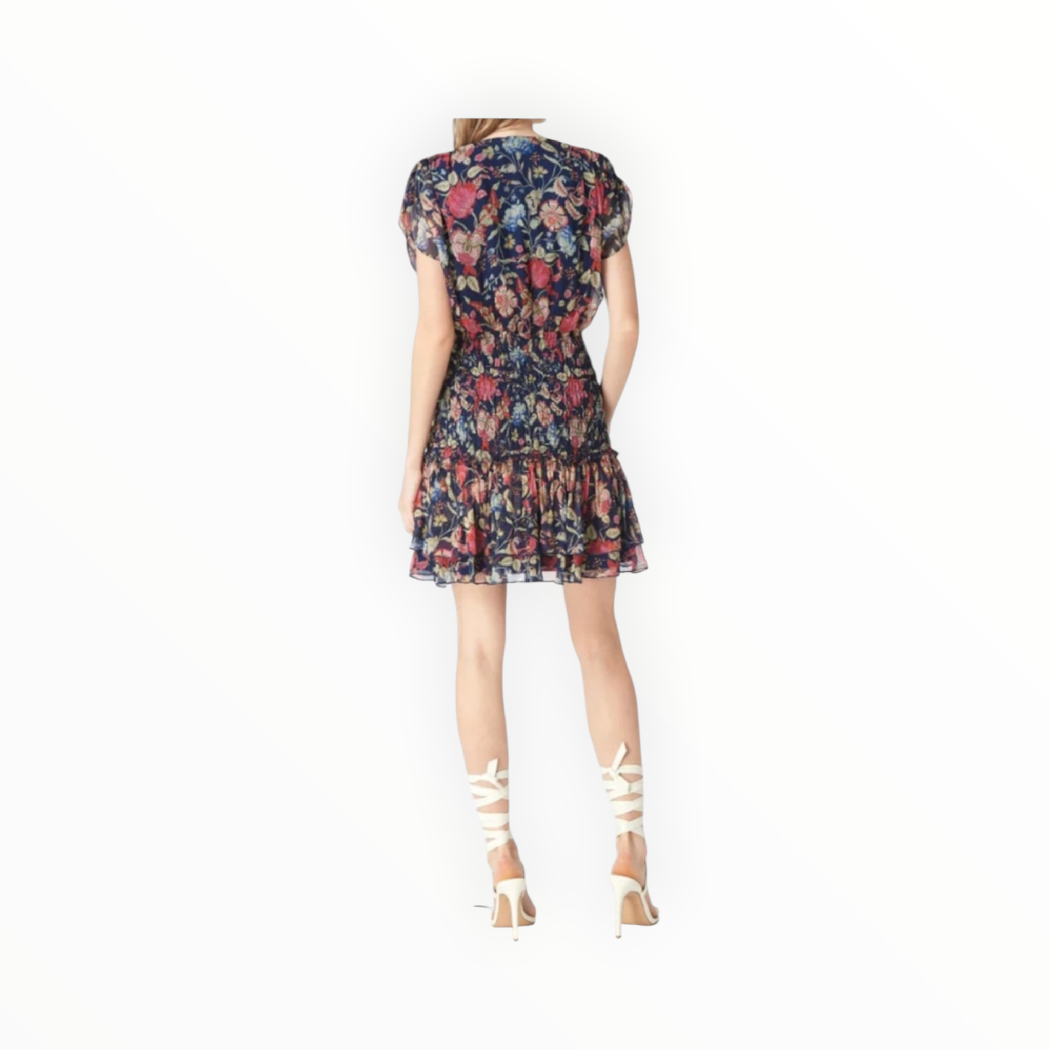 Gilner Farrar Viola Dress - French Tulip