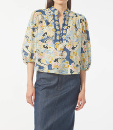 Gilner Farrar Bethany Blouse - Cotswold Print