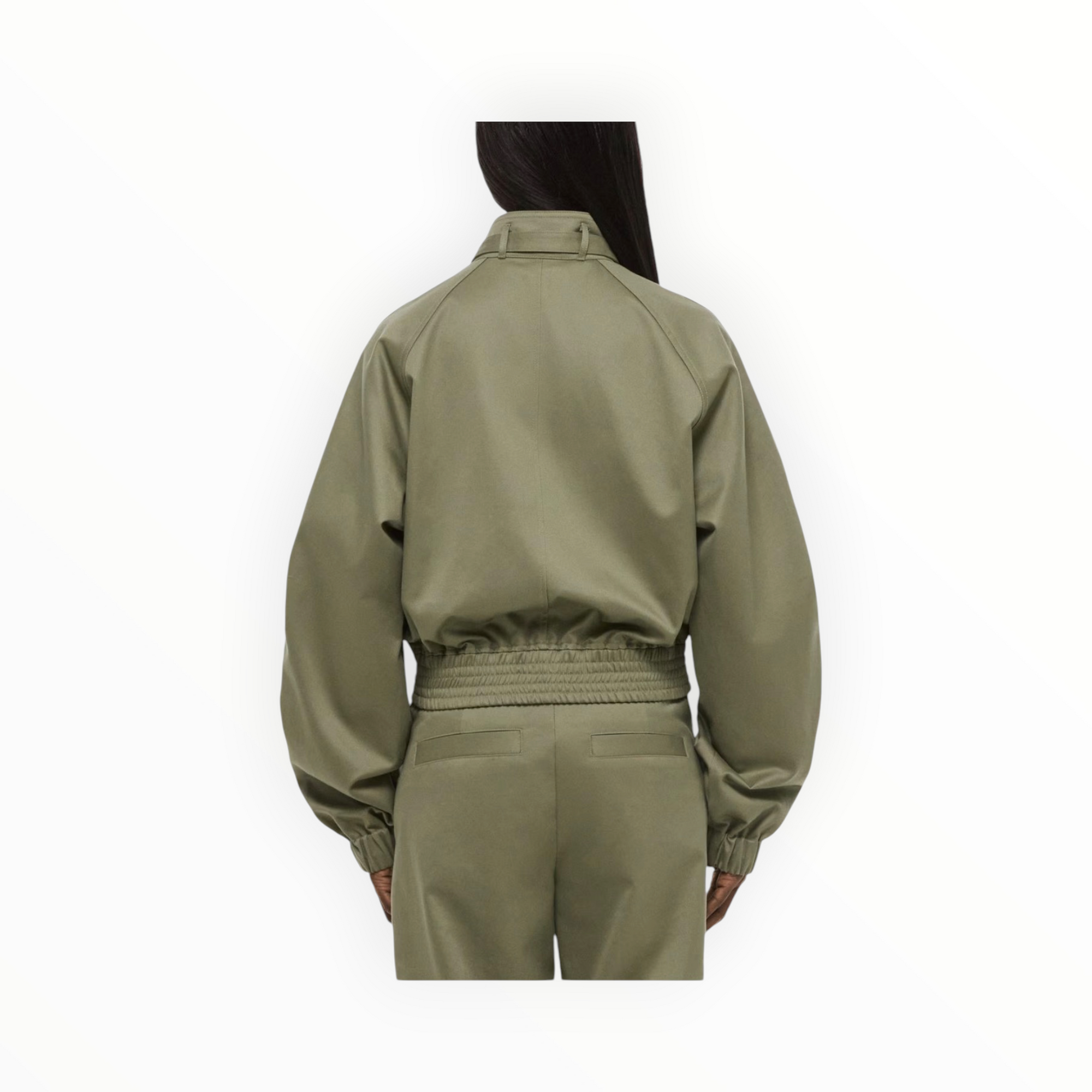 Helmut Lang Trench Bomber - Vetiver