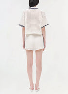 SIMKHAI Hadley Shorts - Ivory