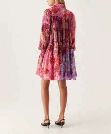 aje. Vision Smock Mini Dress