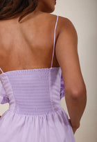 Meimeij Cotton Poplin Dress - Lilac