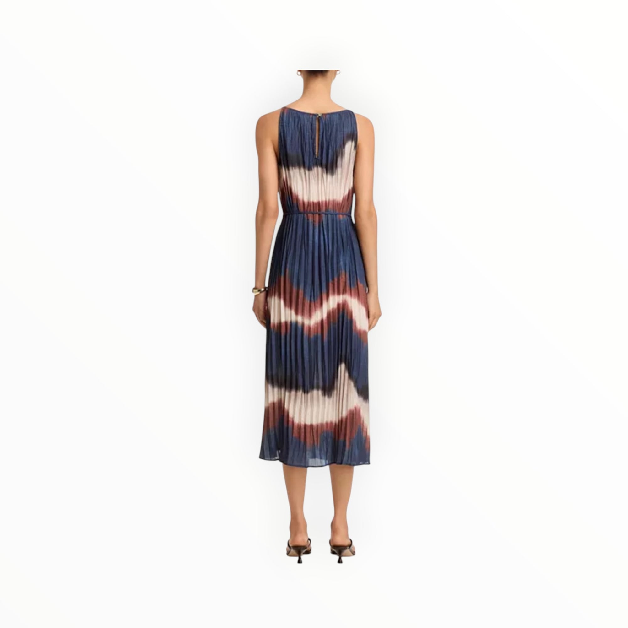 Bella Dahl Pleated Dress - Midnight Tides