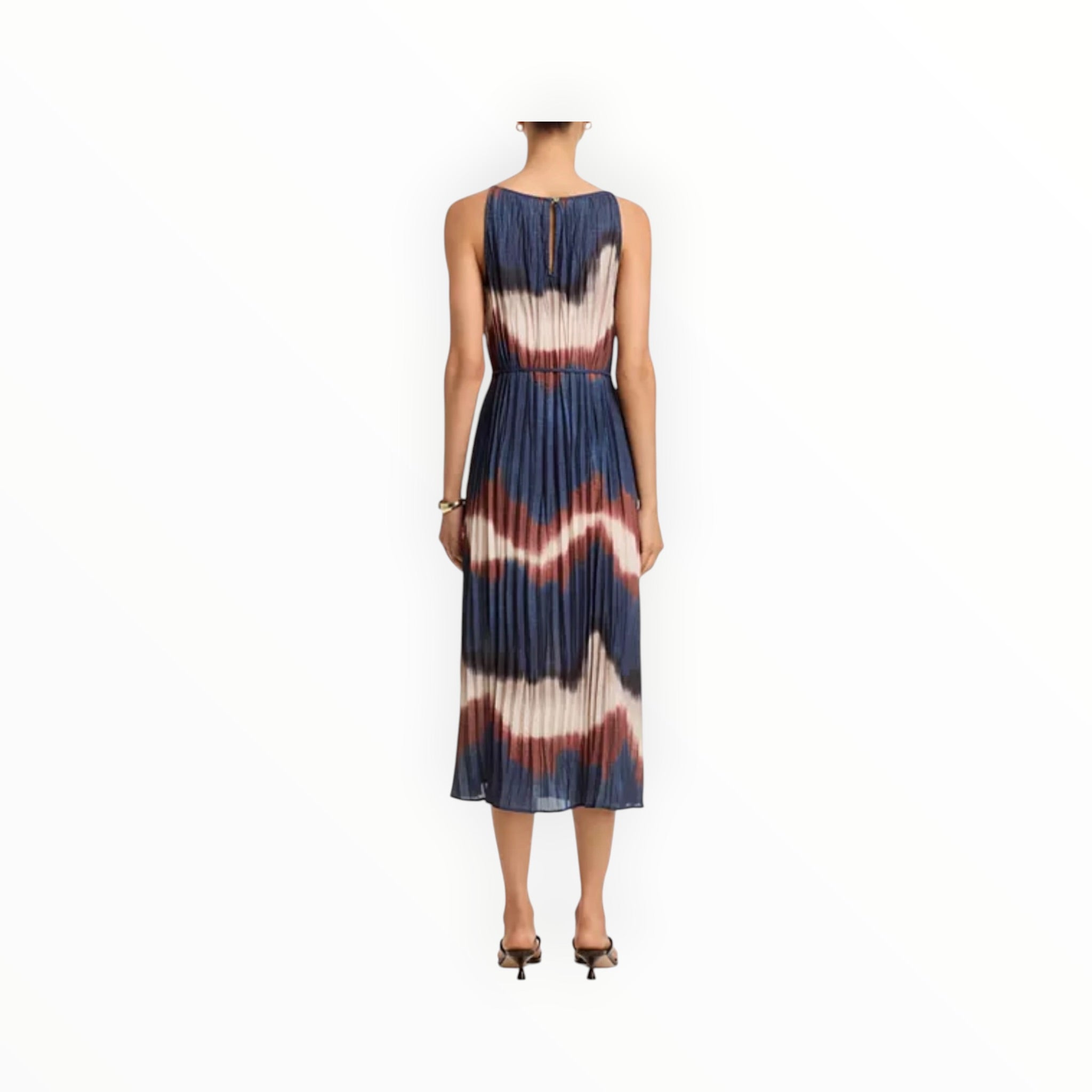Bella Dahl Pleated Dress - Midnight Tides