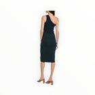 Stateside 2x1 One-Shoulder Midi Dress - Navy