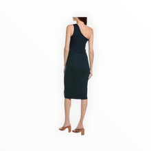Stateside 2x1 One-Shoulder Midi Dress - Navy