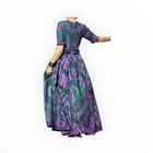 Connor & Blake Joy Dress - Crazy Zebra Green