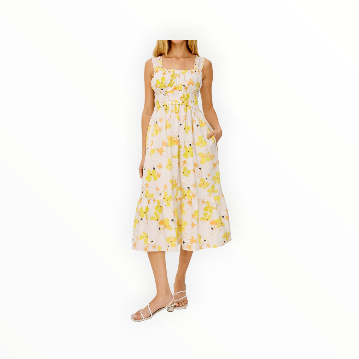 Rails Rafaella Dress - Tossed Daffodils