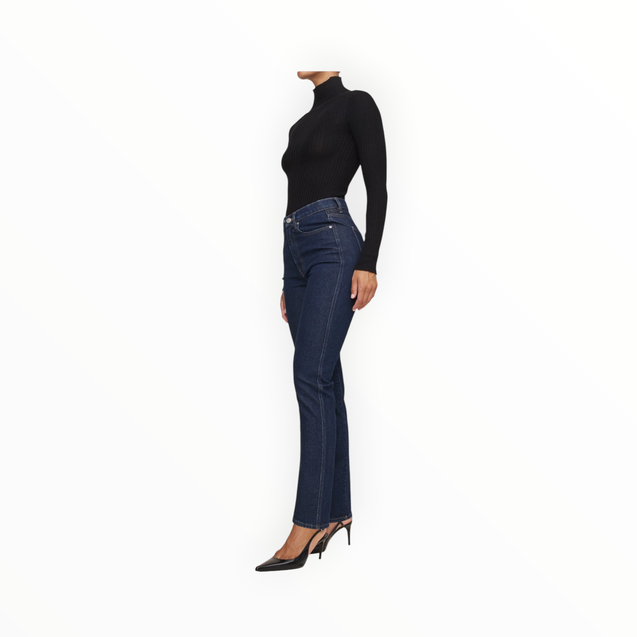 DL1961 Turtleneck Sweater - Black