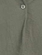 Majestic Filatures French Terry Brushed Fleece One-Button Blazer - Cuir